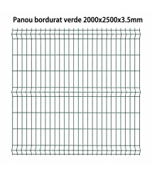 Panou bordurat verde 2000 x 2500 x 3.5 mm Panou bordurat verde 2000 x 2500 x 3.5 mm